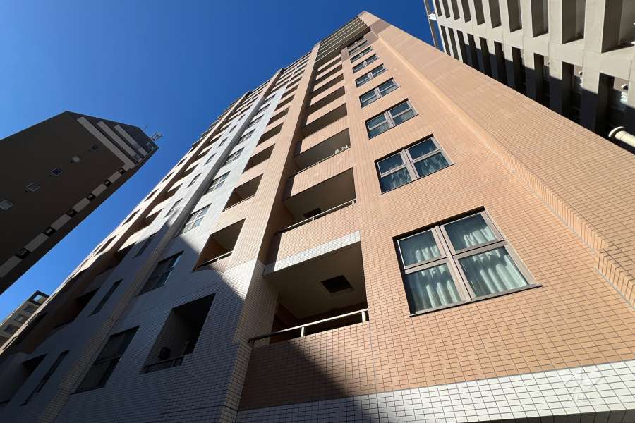 ピアース東京インプレイスの外観（南東側から）