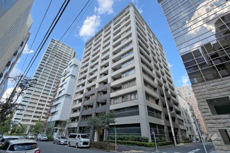 ライオンズシティ東京タイムズプレイスの外観（南側から）