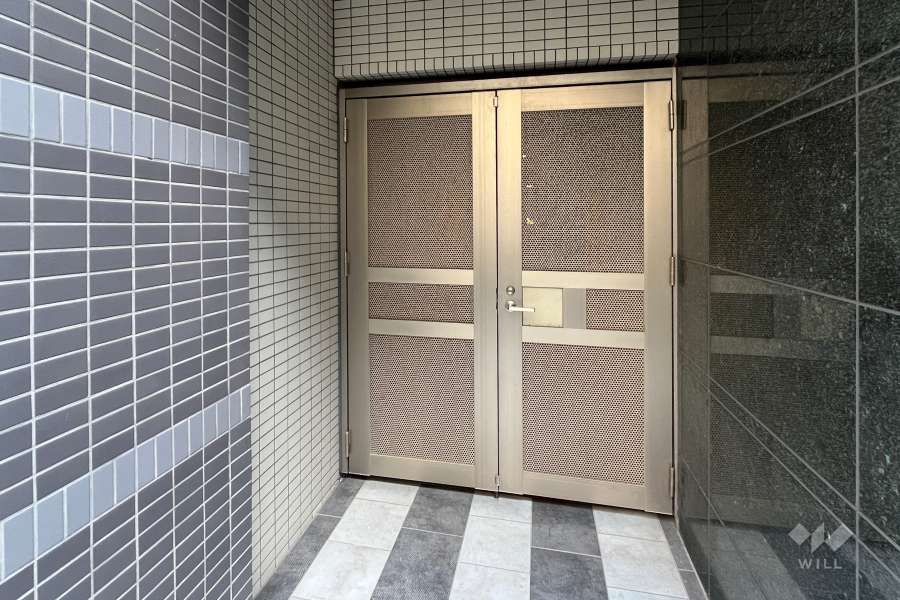 駐輪場の出入り口　