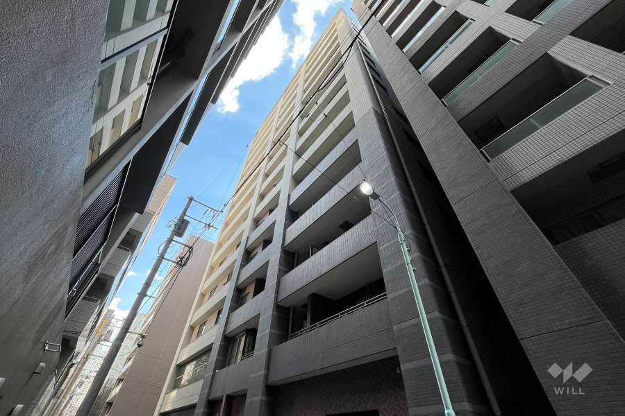 ライオンズシティ東京タイムズプレイスの外観（北側から）