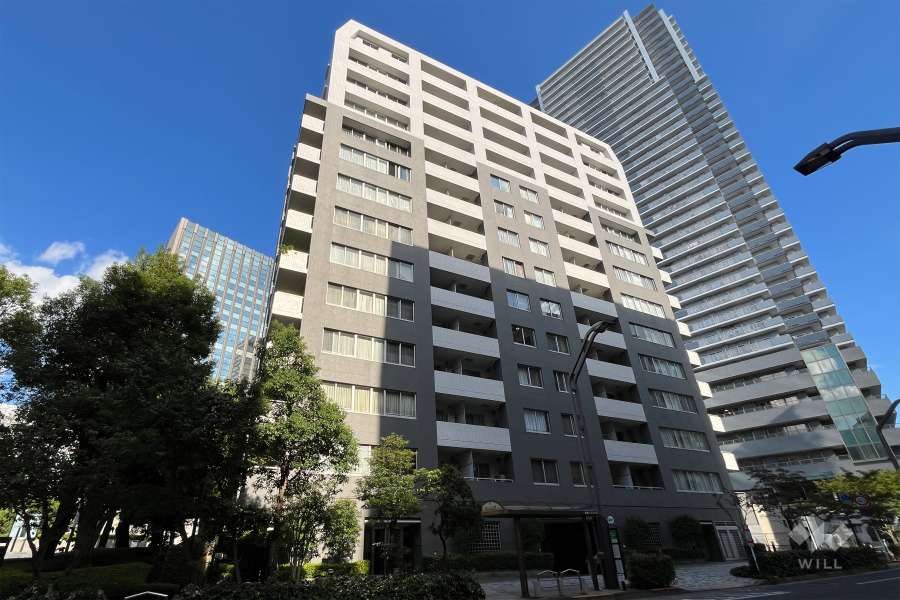 パークハウスエスプラナードの外観（西側から）