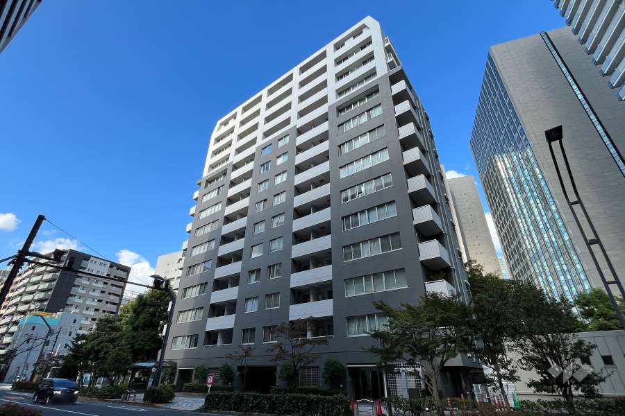 パークハウスエスプラナードの外観（南側から）