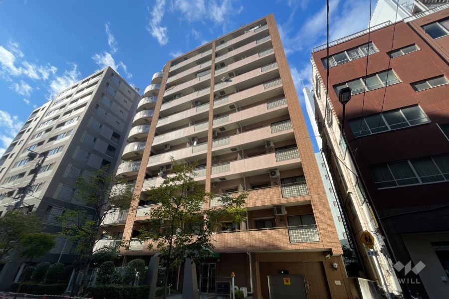 シティハイツ東京日本橋の外観（東側から）
