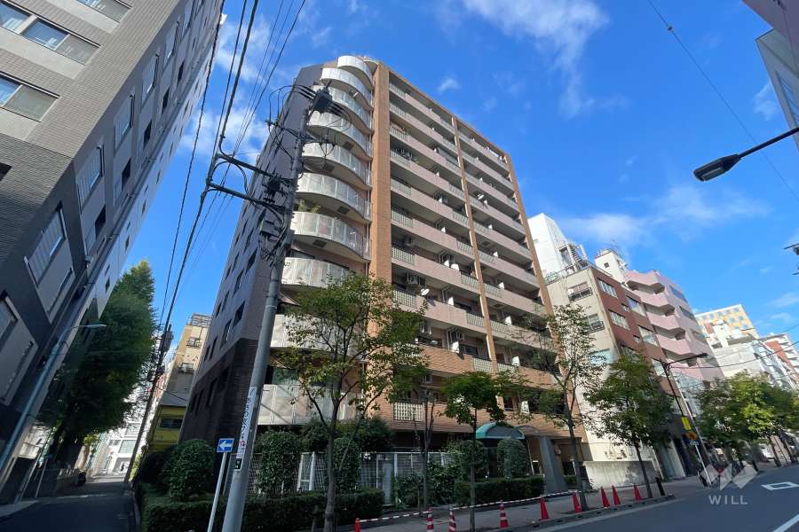 シティハイツ東京日本橋の外観（南側から）