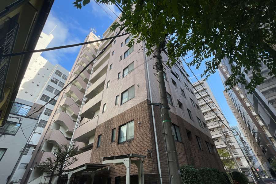 シティハイツ東京日本橋の外観（西側から）