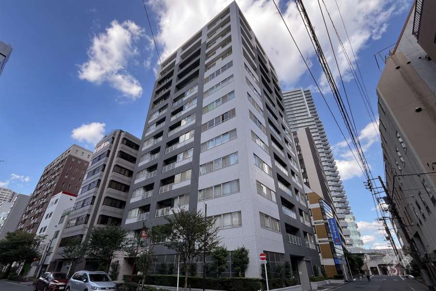 パークハウスリヴレーヌの外観（南側から）