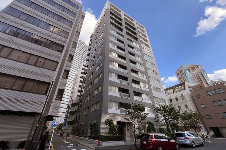 パークハウスリヴレーヌの外観（北西側から）