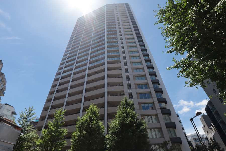 ブリリアザタワー東京八重洲アベニューの外観(北東側から)