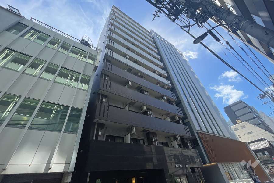 ブレシア銀座イーストの外観（北西側から）