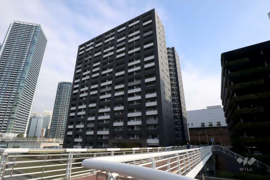 晴海テラスの外観(北西側から)