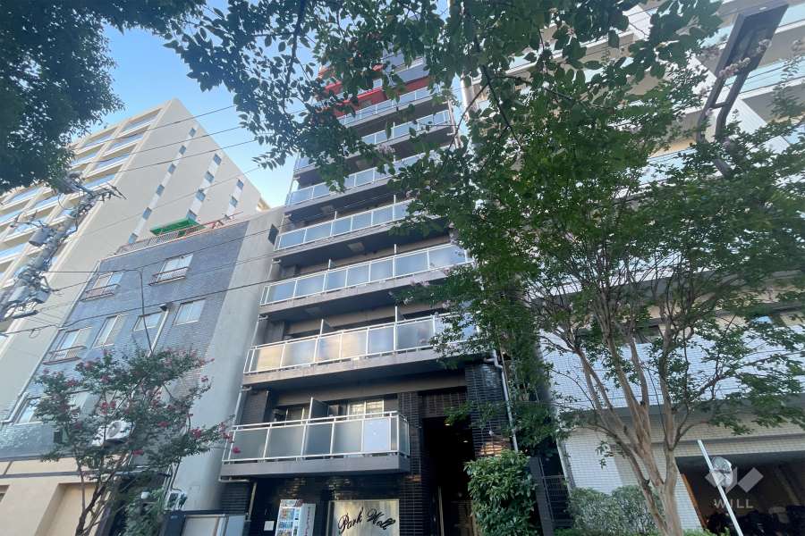パークウェル銀座イーストの外観（北西側から）
