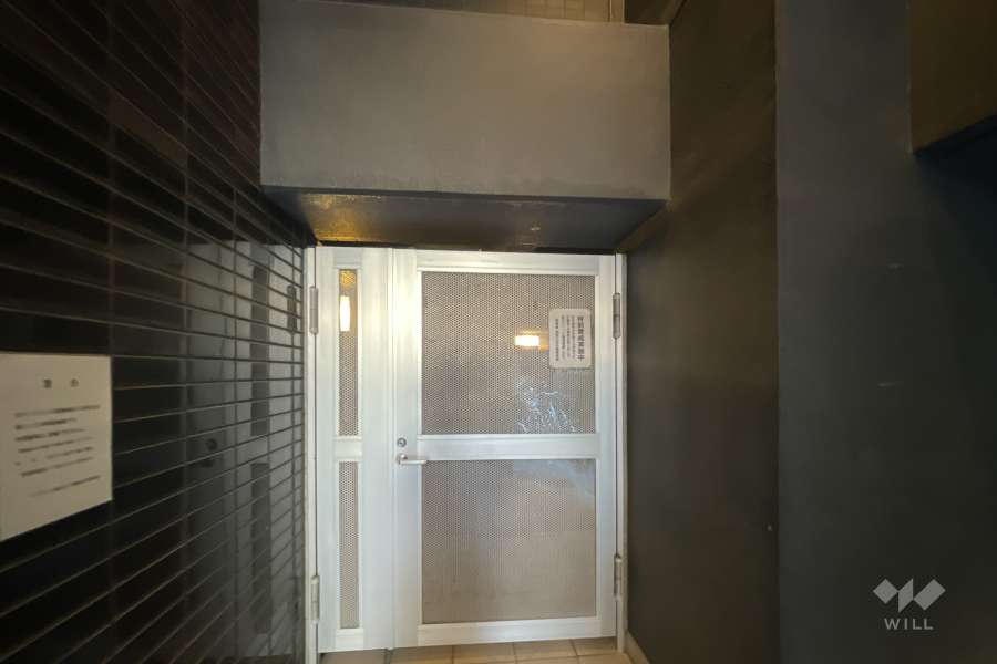 駐輪場の出入り口