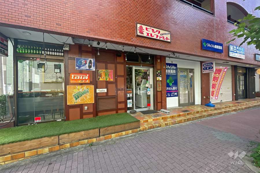 敷地1階部分のテナント