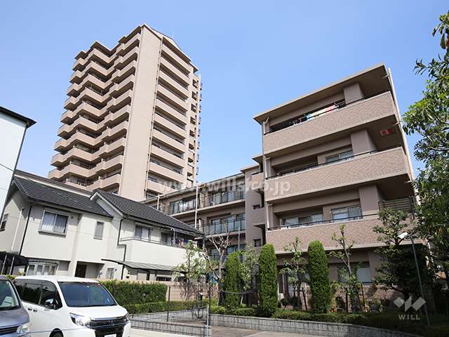 サンヴェール西宮の外観（南東側から）