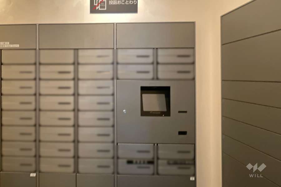 宅配ボックスと共用ポスト