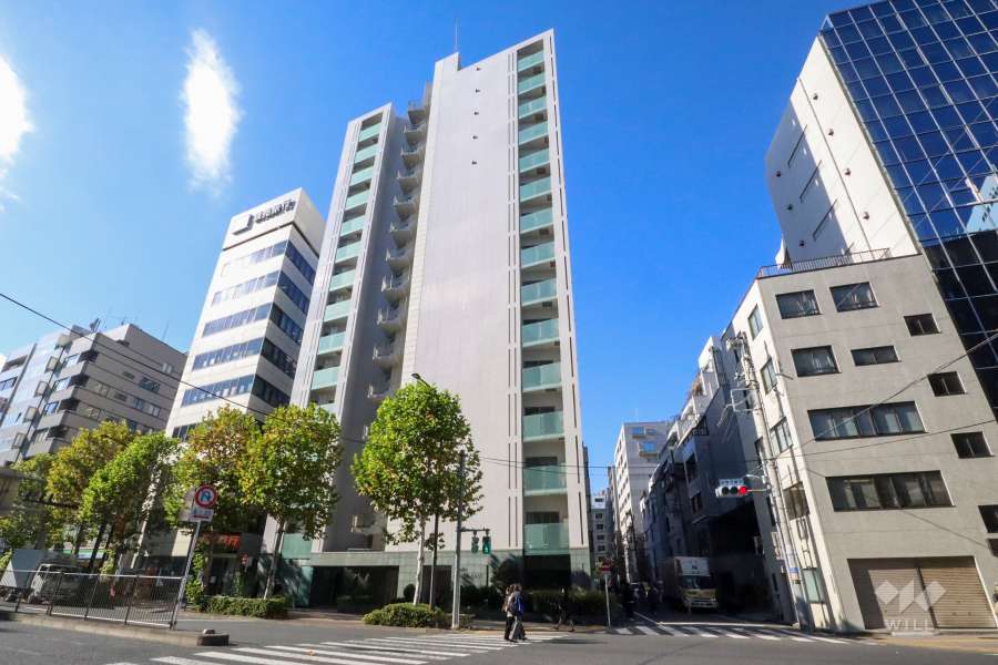 ファミール銀座イーストの外観(東側から)