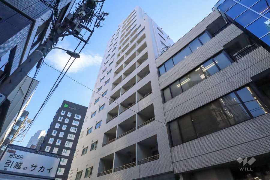 ファミール銀座イーストの外観(北側から)