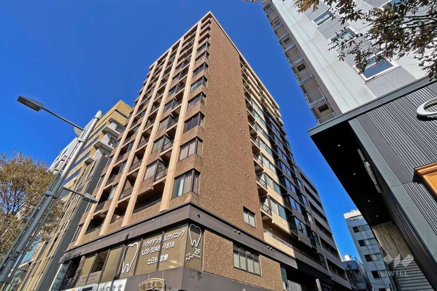 セントラル東銀座の外観（南東側から）