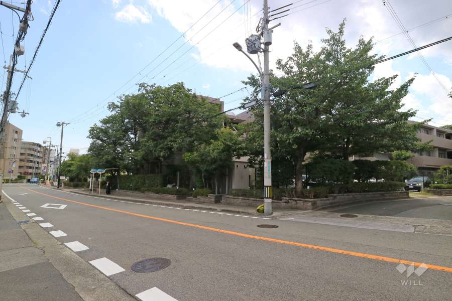 苦楽園一番町パークハウスの外観（北東側から）