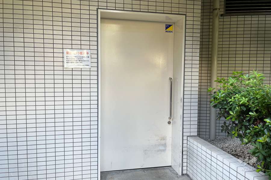 駐輪場の出入り口