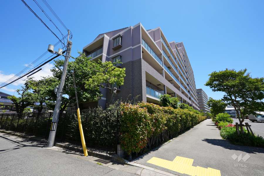 藤和シティホームズ西宮東町の外観（西側から）