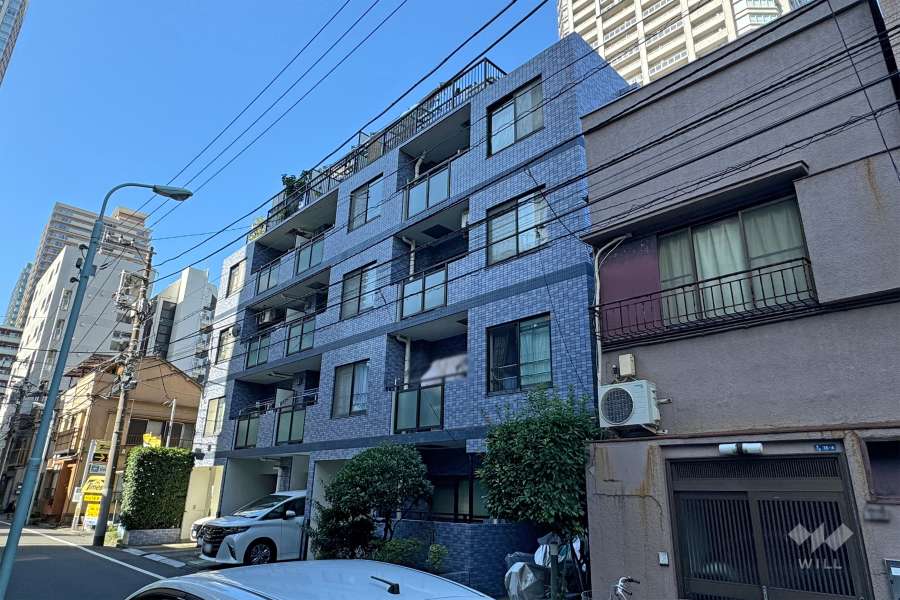 セザール月島の外観(西側から)