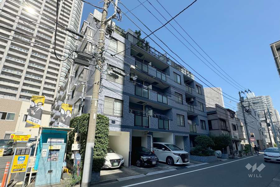 セザール月島の外観(南東側から)