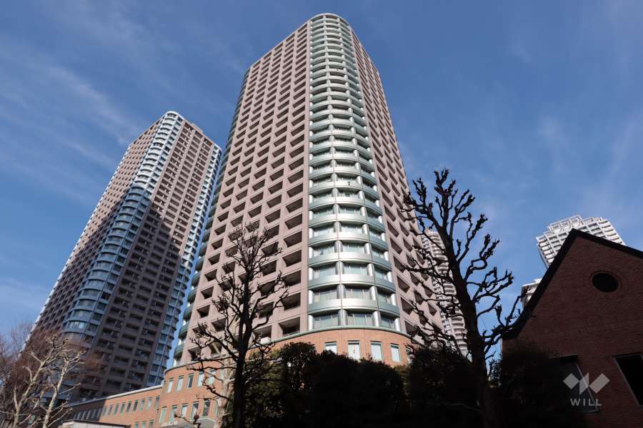 シティフロントタワー外観(南西側から)