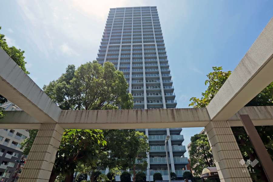 ザ・クレストタワー外観(北東側から)