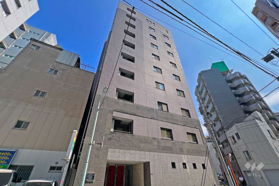 パレステュディオドルチェ日本橋イーストの外観（北西側から）