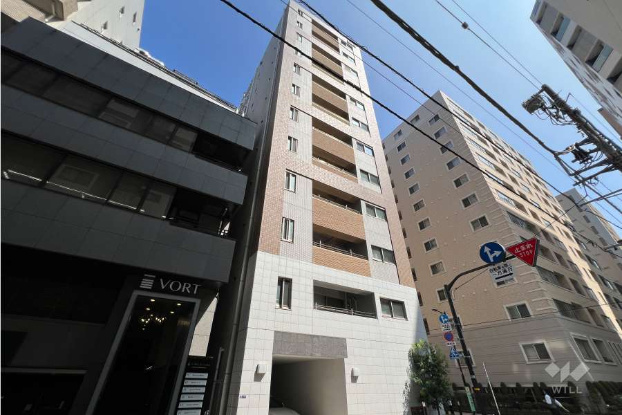 グリーンパーク日本橋アペゼの外観（西側から）