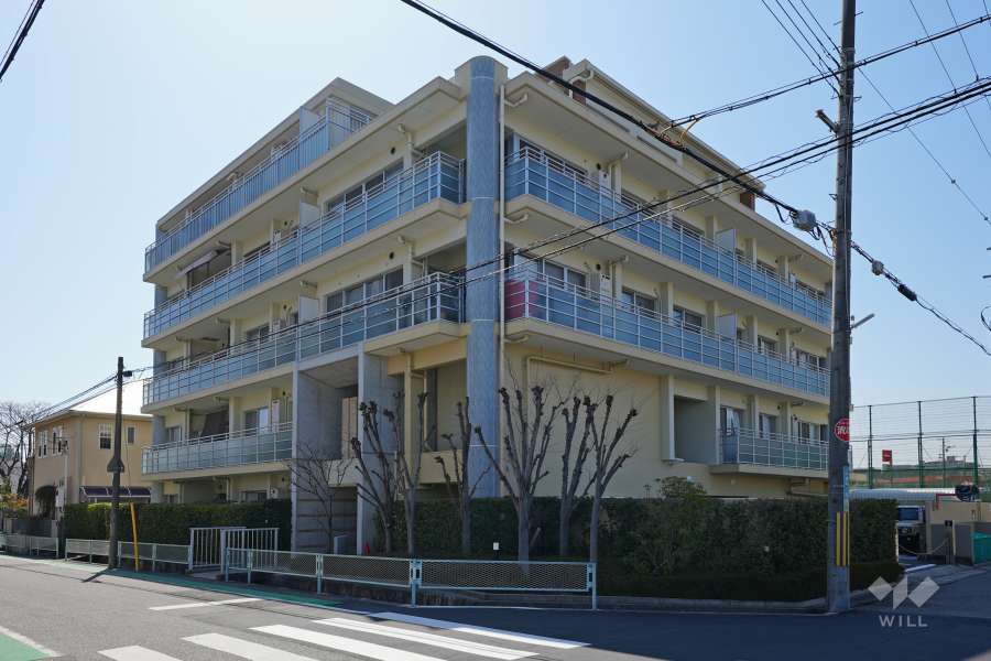 パレ西宮広田山公園の外観（北東側から）