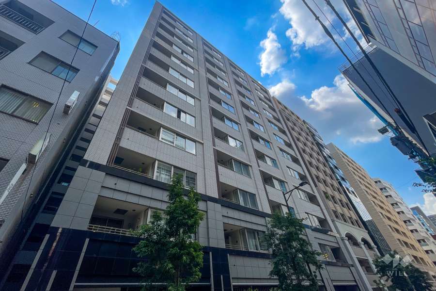 プライムスタイル東日本橋の外観（北東側から）