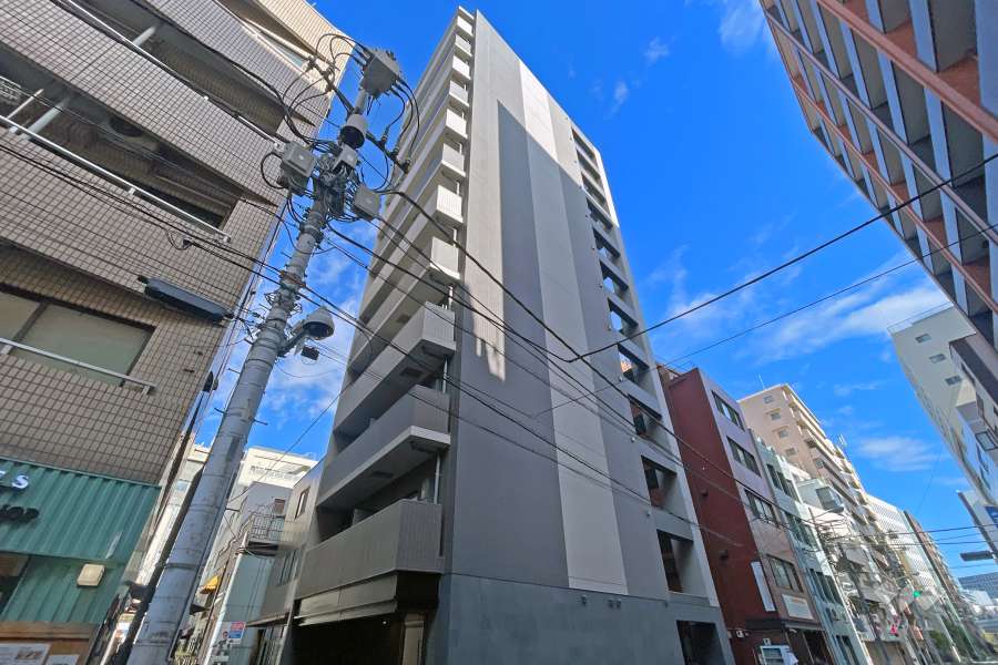 ステージファースト東日本橋の外観（南西側から）