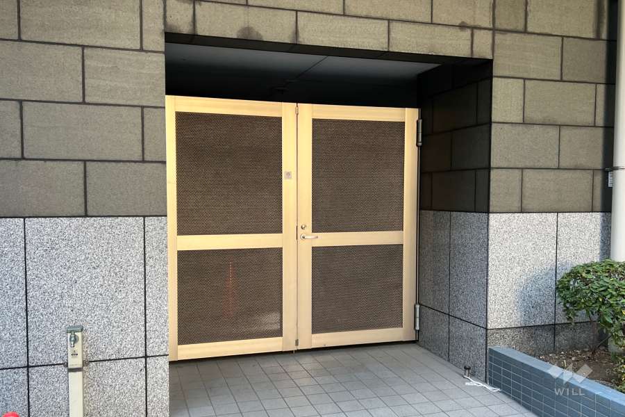 駐輪場の出入り口