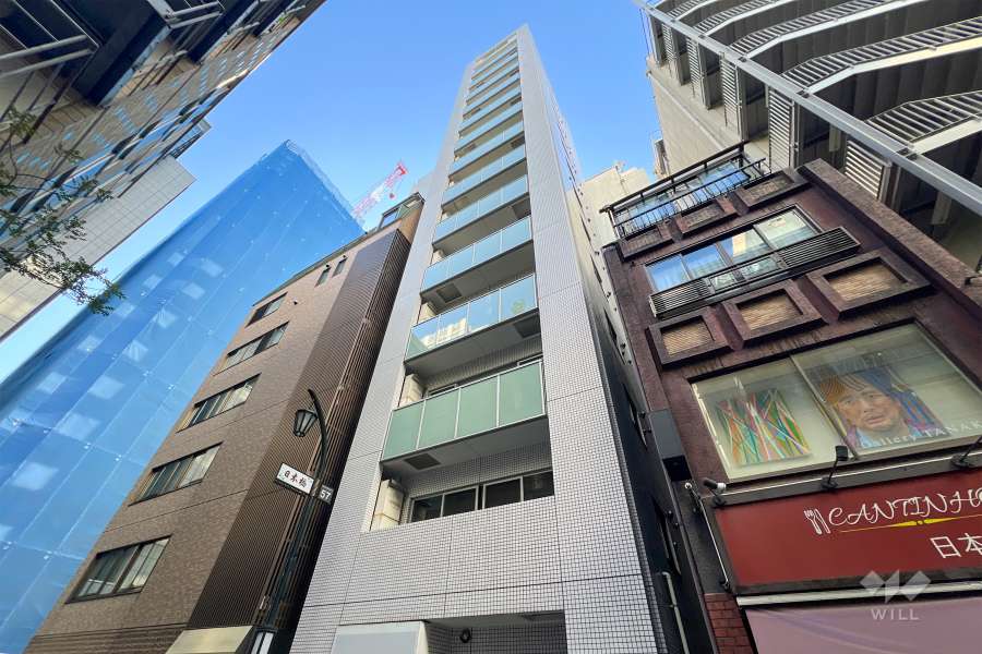 日本橋八重洲デュープレックスポーションの外観（北西側から）