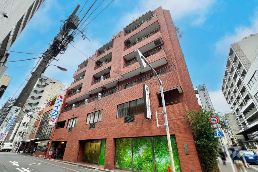 横山町ダイカンプラザの外観（南側から）