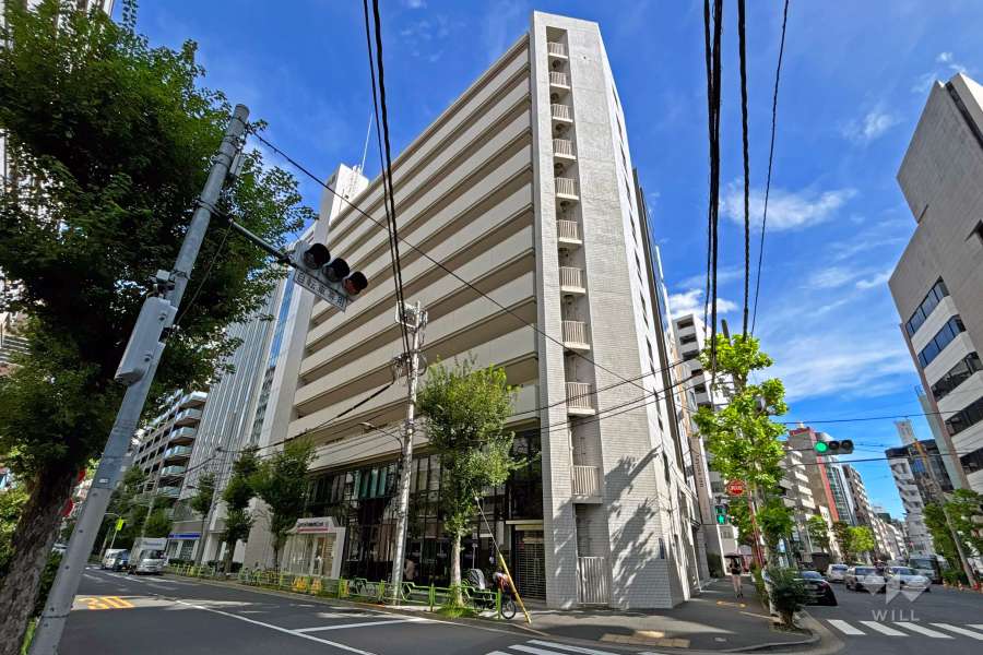 中銀日本橋マンシオンの外観（西側から）