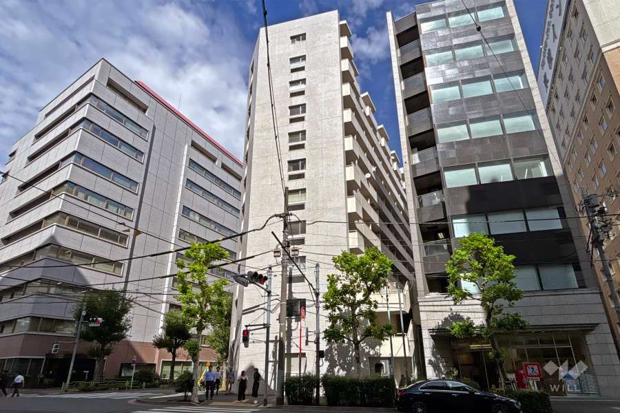 中銀日本橋マンシオンの外観（南側から）