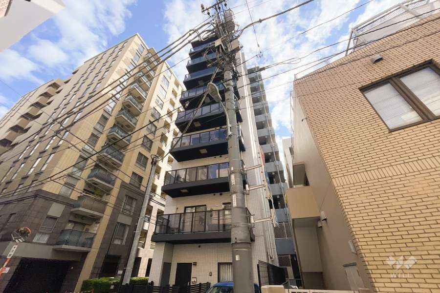 ルキオ日本橋蛎殻町の外観（北西側から）