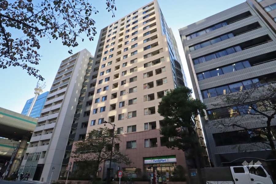 ブロードシティ東京の外観（北側から）