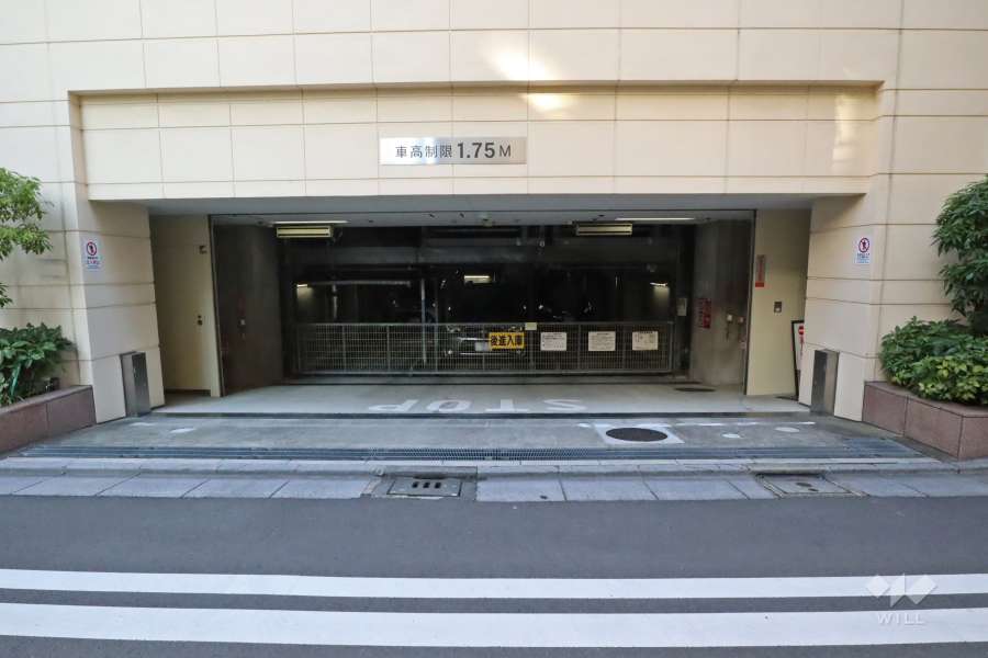 駐車場出入口（リングシャッター付き）