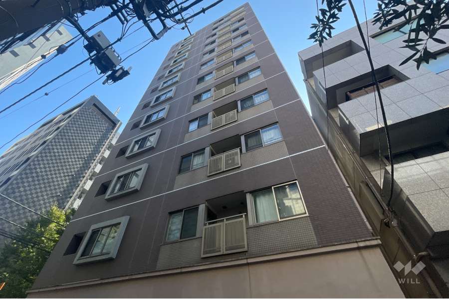 プラハ日本橋人形町サウススクエアの外観（北東側から）