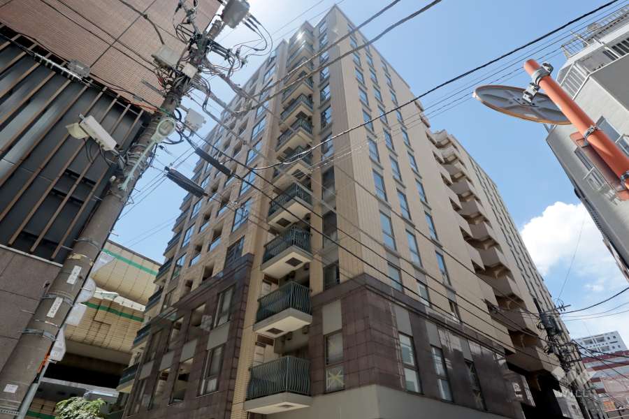 デュークスカーラ日本橋の外観(北側から)