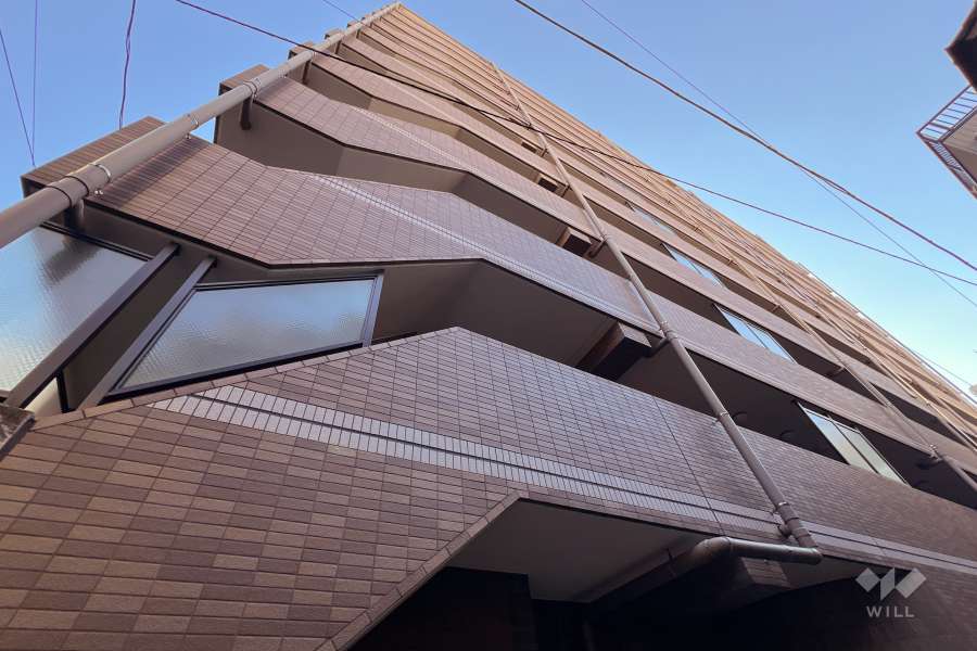 グランドガーラ日本橋茅場町の外観（北西側から）2