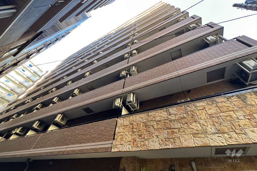 グランドガーラ日本橋茅場町の外観（北東側から）