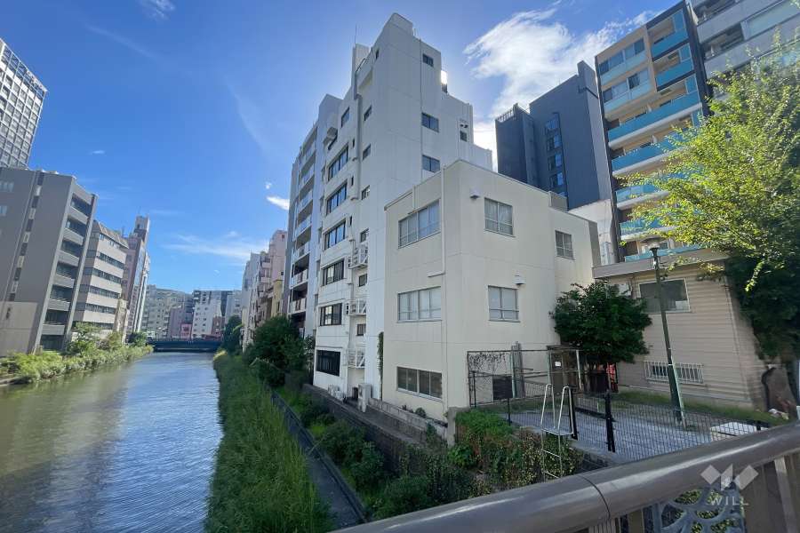 ドルチェ日本橋キャナルシティーの外観（北東側から）