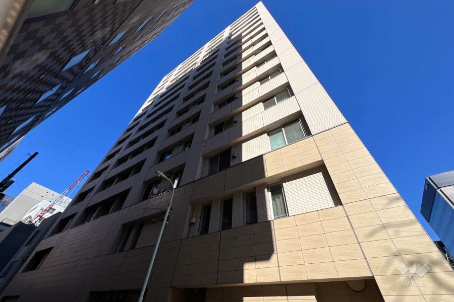 ブランズ日本橋茅場町の外観（南東側から）