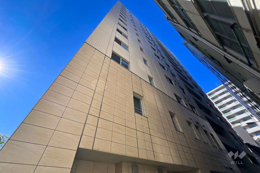 ブランズ日本橋茅場町の外観（北東側から）