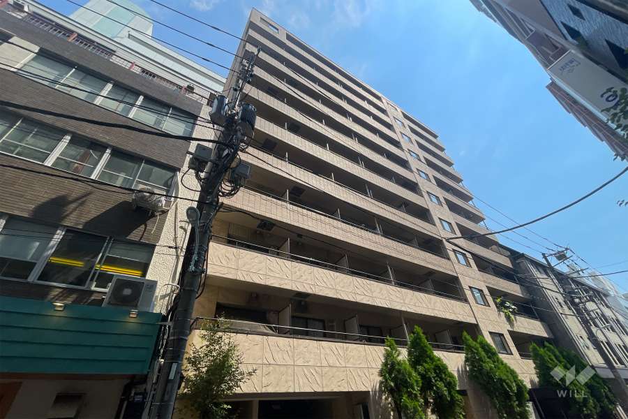 フォルトゥナ日本橋の外観（北西側から）